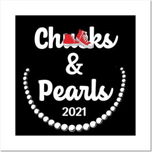 Chucks And Pearls 2021 Inauguration Day Chucks And Pearls 2021 Inauguration Day Posters and Art